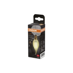 Ledvance Vintage 1906 LED E14 Kronljus Guld 1.5W 120lm - 824 Extra Varm Vit | Ersättare 15W