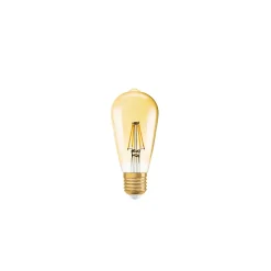 Ledvance Vintage 1906 LED E27 Päron Klar 6.5W 725lm - 824 Extra Varm Vit | Dimbar - Ersättare 55W