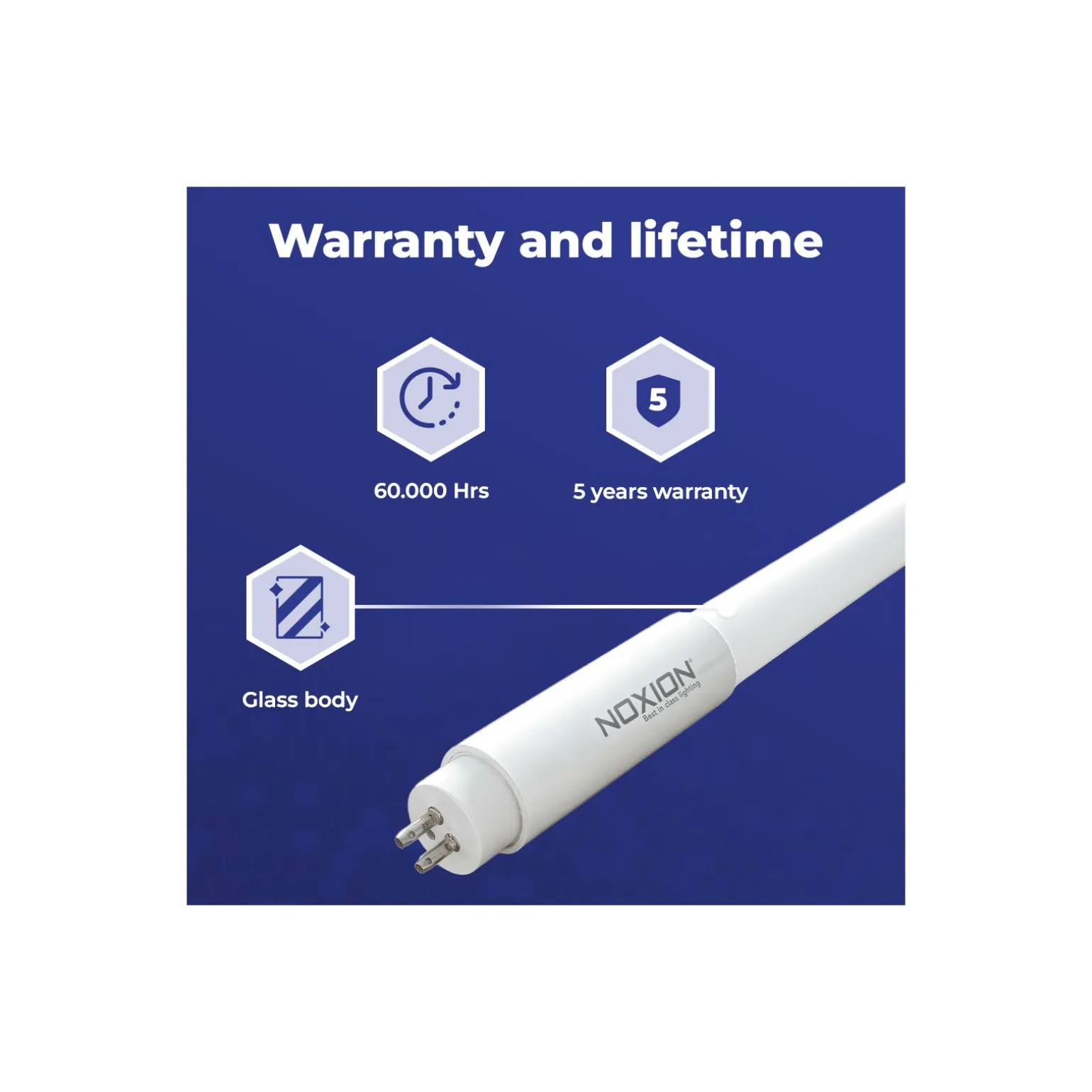 Noxion Avant LEDtube T5 Avant Extreme Electronic (HF) High Output 26W 3900lm - 840 Kallvit | 115cm - Ersättare 54W