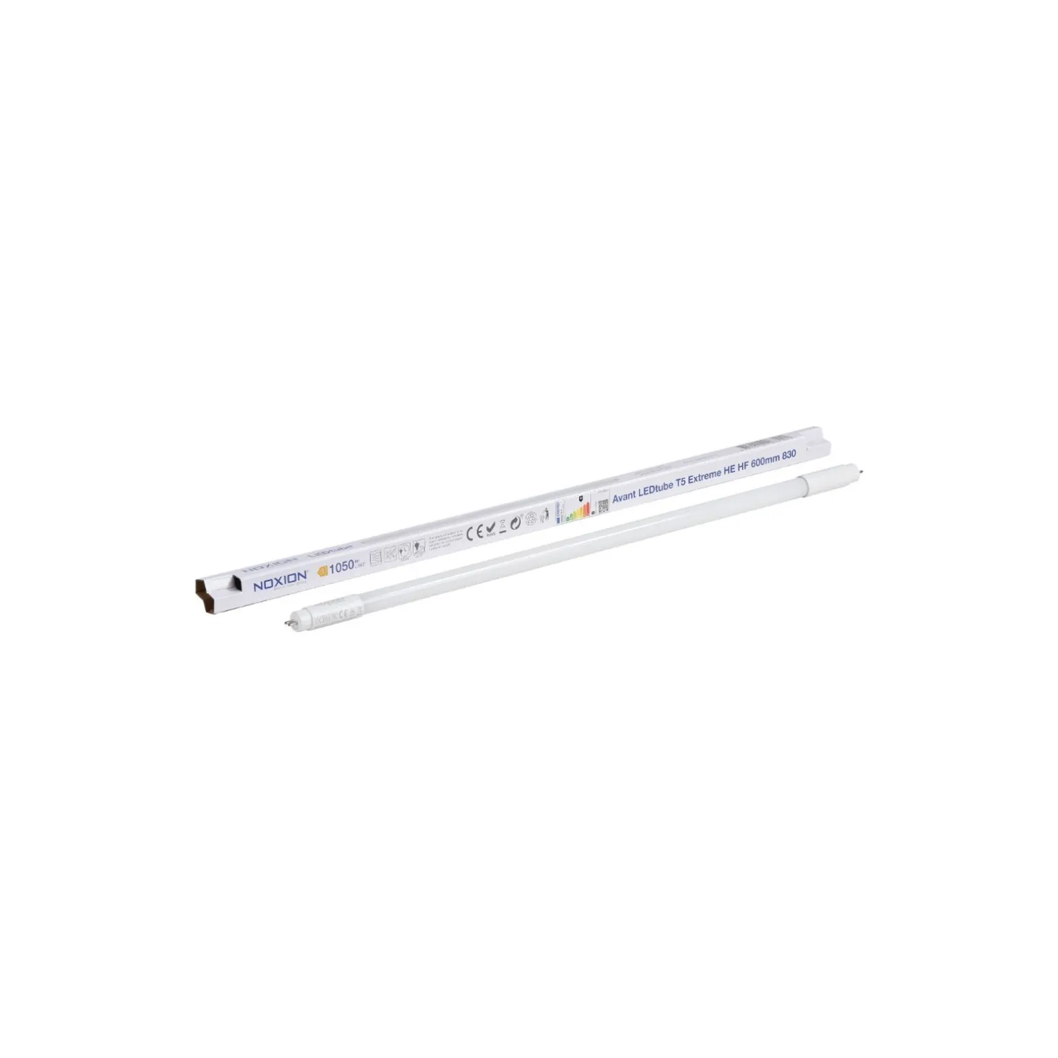 Noxion Avant LEDtube T5 Avant Extreme Electronic (HF) High Efficiency 7.5W 1050lm - 830 Varm Vit | 55cm - Ersättare 14W