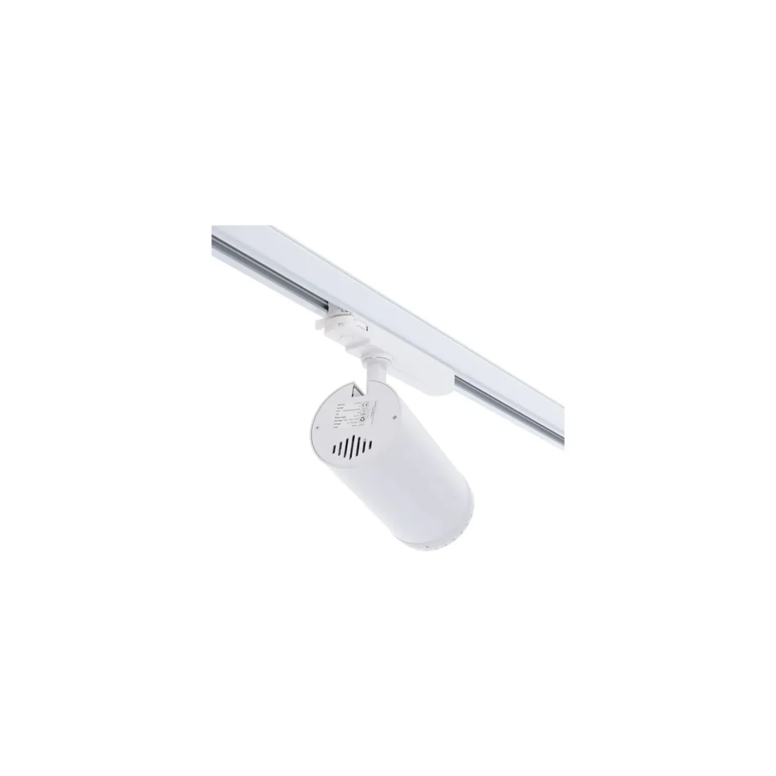 Noxion 3-Fas Spårbelysning Delta Aluminium Vit 30W 2250lm 15-55D - 927-930-940 CCT | Zoombar