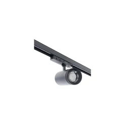 Noxion 3-Fas Spårbelysning Delta Aluminium Svart 30W 2250lm 15-55D - 927-930-940 CCT | Zoombar