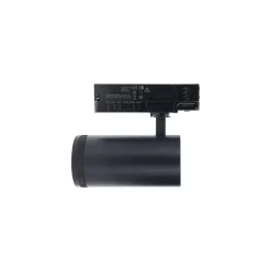 Noxion 3-Fas Spårbelysning Delta Aluminium Svart 30W 2250lm 15-55D - 927-930-940 CCT | Zoombar