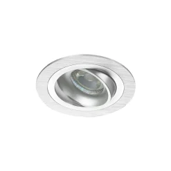 Noxion Infälld Spot Logic MR16 Lutningsbar Aluminium | Utskärning 80mm - GU10 Sockel