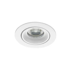 Noxion Infälld Spot Vision MR16 Lutningsbar Vit | Utskärning 69mm - GU10 Sockel