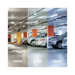 Noxion LED Allmänbruksarmatur Vattentät Poseidon V3.0 35-65W 4550-9100lm - 830-865 CCT | 150cm - Kabelgenomföring (5x2.5mm2)