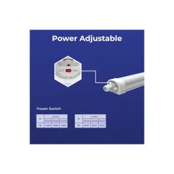 Noxion LED Allmänbruksarmatur Vattentät Ecowhite V3.0 36/50W 4680/6500lm - 830-865 CCT | 150cm