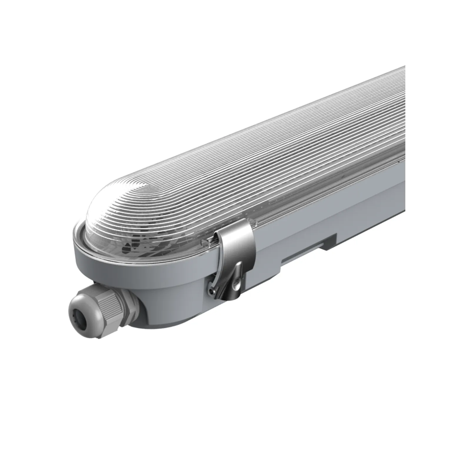 Noxion LED Allmänbruksarmatur Vattentät Poseidon V3.0 65W 8450/9100lm - 830-865 CCT | 150cm - Kabelgenomföring (5x2.5mm2) - Rörelse- Och Ljussensor