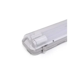 Noxion LED Allmänbruksarmatur Vattentät Armatur Poseidon V2.0 incl. 2x Noxion LED Rör T8 Standard Output 19W 2x2300lm - 865 Dagsljus | 150cm