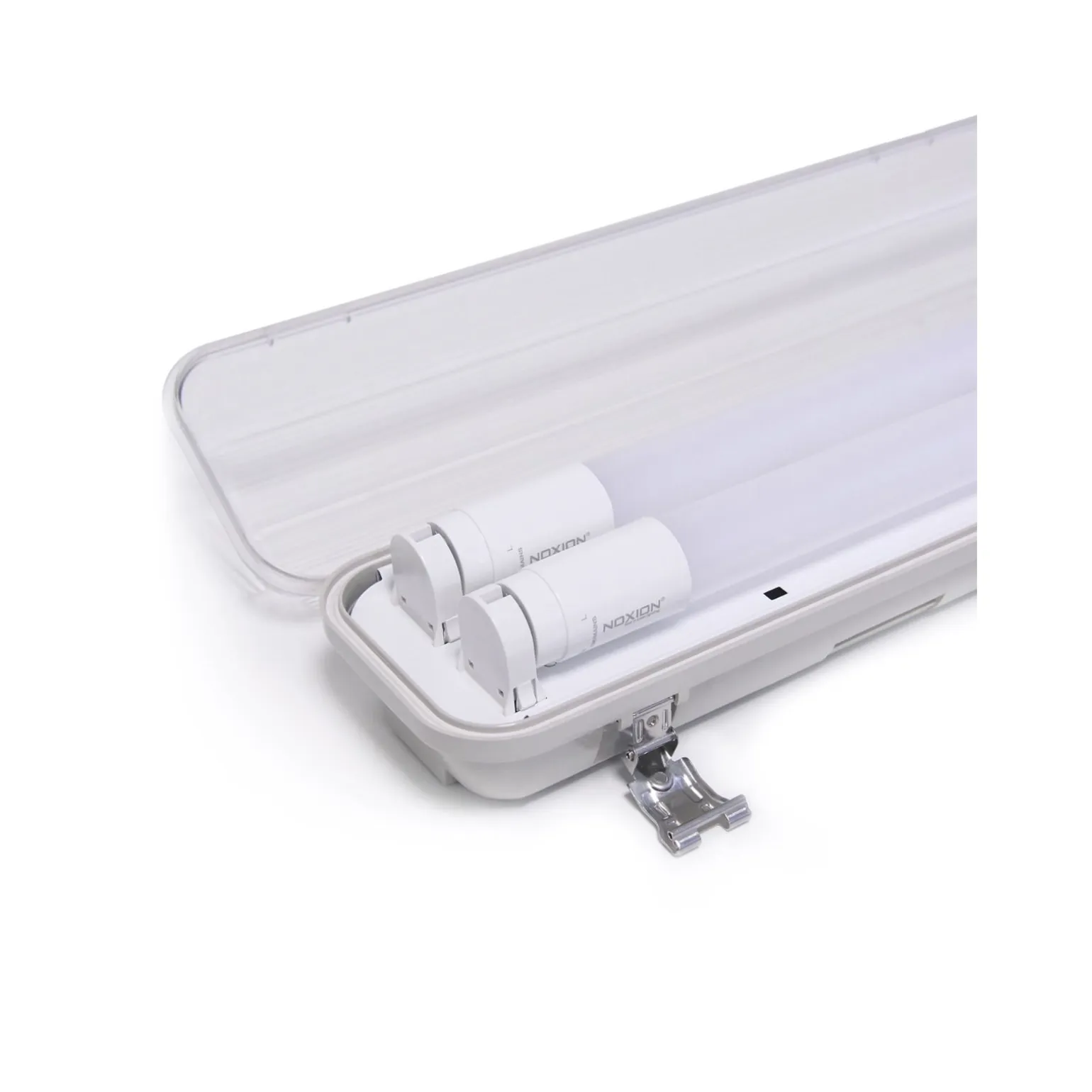 Noxion LED Allmänbruksarmatur Vattentät ArmaturPoseidon V2.0incl. 2x Noxion LED Rör T8 Standard Output 7.5W 2x900lm - 865 Dagsljus | 60cm