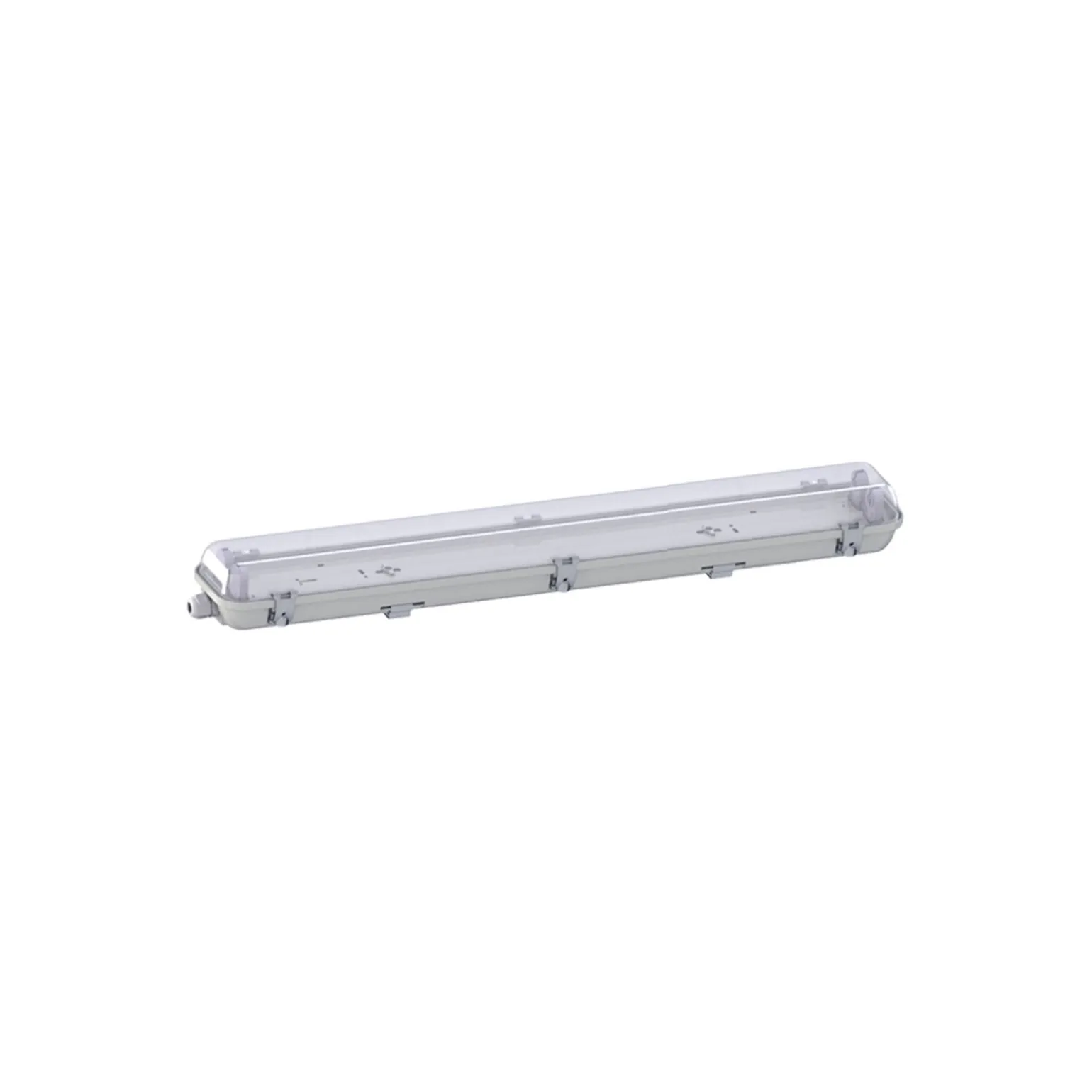 Noxion LED Allmänbruksarmatur Vattentät ArmaturPoseidon V2.0incl. 2x Noxion LED Rör T8 Standard Output 9W 2x900lm - 840 Kallvit | 60cm