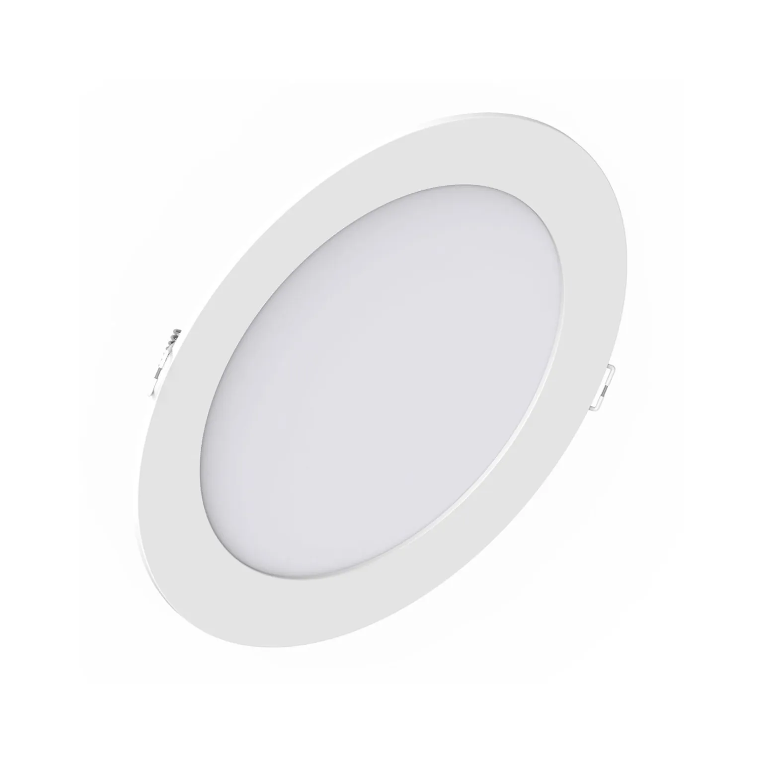 Noxion LED Downlight Slim V2.0 20W 2000lm 120D - 830 Varm Vit | 225mm - Utskärning 200mm - IP44 - Dali Dimbar