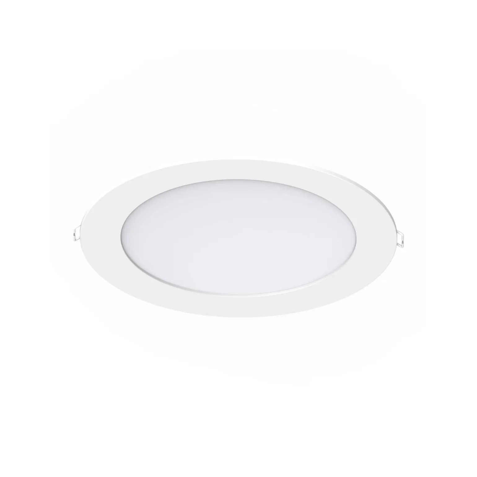 Noxion LED Downlight Slim V2.0 20W 2000lm 120D - 830 Varm Vit | 225mm - Utskärning 200mm - IP44 - Dali Dimbar