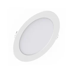 Noxion LED Downlight Slim V2.0 20W 2000lm 120D - 830 Varm Vit | 225mm - Utskärning 200mm - IP44 - 3 Timmar Nödbelysning