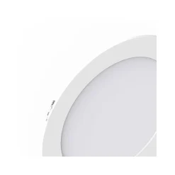 Noxion LED Downlight Slim V2.0 24W 2400lm 120D - 840 Kallvit | 225mm - Utskärning 200mm - IP44 - Dali Dimbar