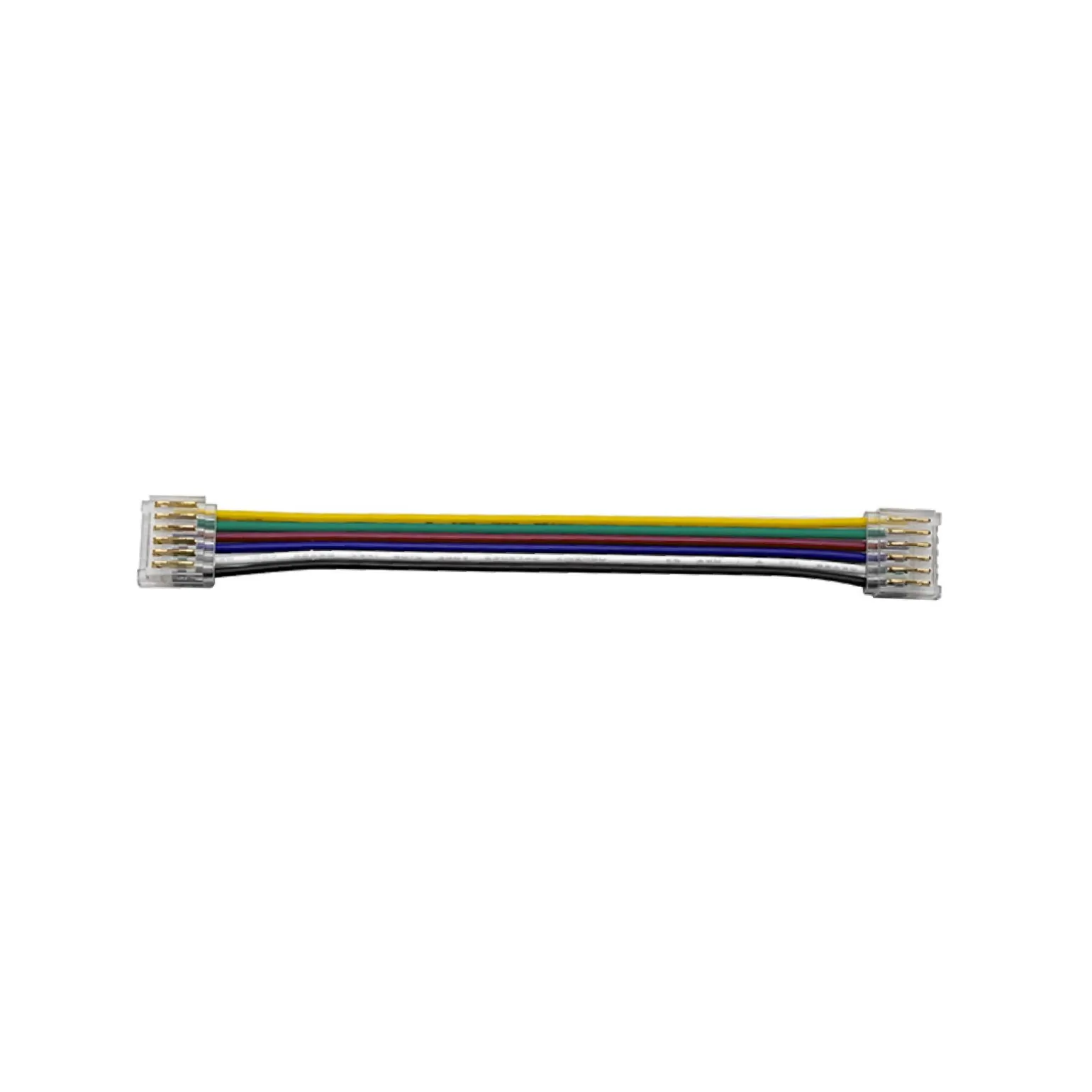 Noxion Led-Ljusslingor Naga - Ljusslingor 15cm Anslutningsstycke - Enkel (6pin/RGB+Dual Vit/12mm)