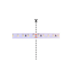 Noxion Led-Ljusslingor Naga 5 Meter Komplett set - Smart Wifi - 24V - 120LEDs/m - 9.6W/m - 940 Kallvit | 8mm - IP20 - Bästa Färgåtergivning - SMD2835