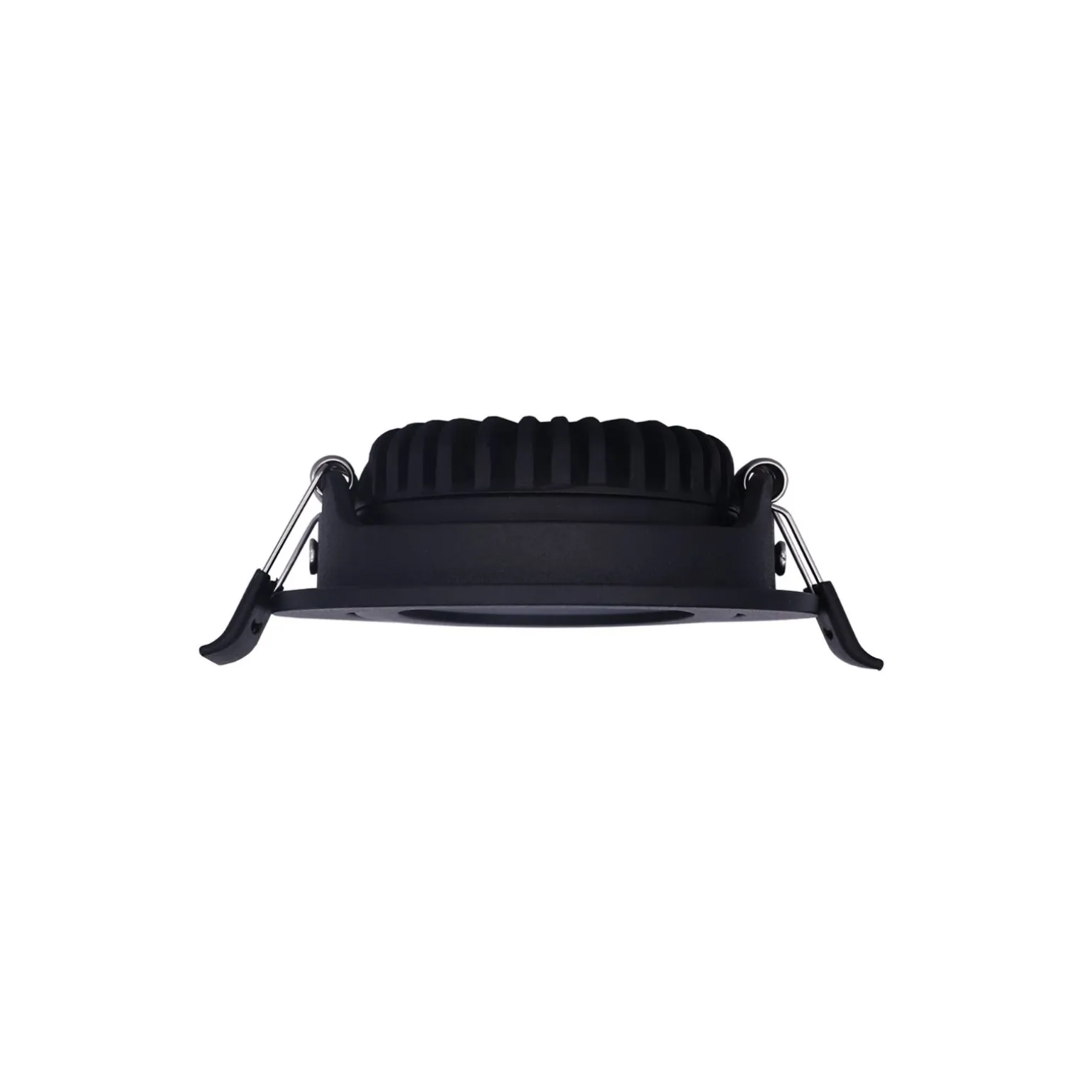 Noxion LED Lutningsbar Slim Spot Svart Runda 5W 550lm 60D - 940 Kallvit | 85mm - IP54 - Dimbar - Bästa Färgåtergivning