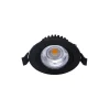 Noxion LED Lutningsbar Slim Spot Svart Runda 6W 550lm 60D - 927 Extra Varm Vit | 85mm - IP54 - Dimbar - Bästa Färgåtergivning