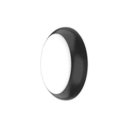 Noxion LED Plafond Pro V2 12/16/20W 2400lm - 830-840-865 CCT | 325mm - IP65 - Rörelse- och Ljussensor + Ring Svart