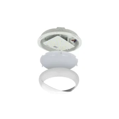 Noxion LED Plafond Pro V2 12/16/20W 2400lm - 830-840-865 CCT | 325mm - IP65 - Rörelse- och Ljussensor + Ögonlock Ring Vit
