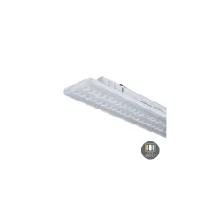 Noxion LED Railsfäste 3-Fas Vit Lutningsbar 40W/45W/50W/55W 8800lm 90D - 830-840-850 CCT | 150cm