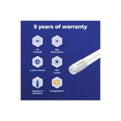 Noxion LED Rör T8 Avant (EM/Mains) Standard Output 7.5W 900lm - 865 Dagsljus | 60cm - Ersättare 18W