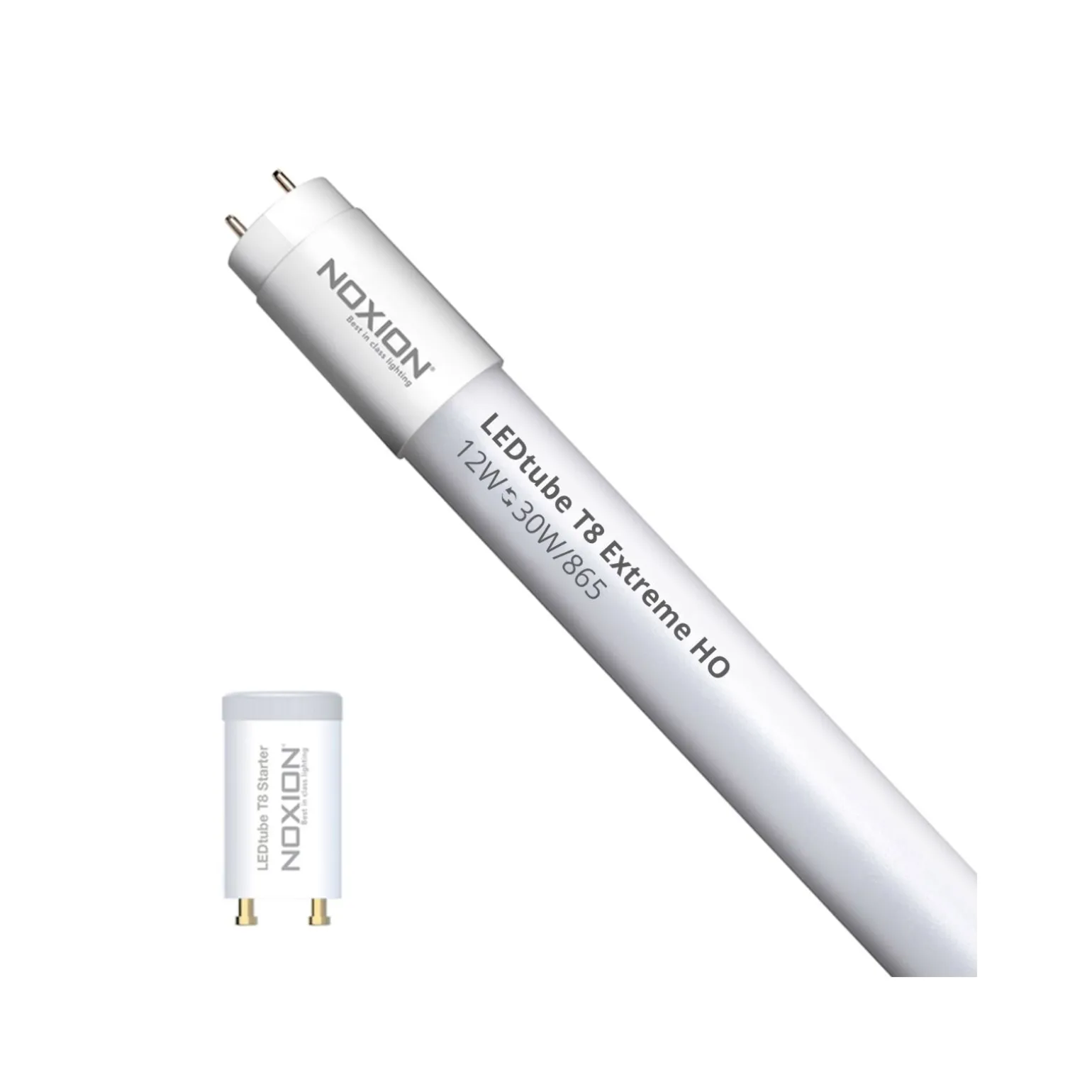 Noxion LED Rör T8 Avant Extreme (EM/Mains) High Output 11.2W 1575lm - 865 Dagsljus | 90cm - Ersättare 30W