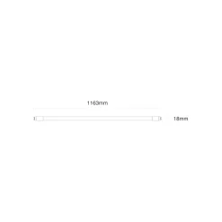 Noxion LED Rör T5 Avant Extreme (HF) High Efficiency 16W 2400lm - 840 Kallvit | 115cm - Ersättare 28W