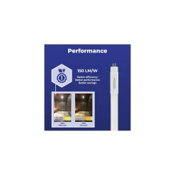 Noxion LED Rör T5 Avant Extreme (Mains AC) High Output 26W 3900lm - 840 Kallvit | 145cm - Ersättare 49W