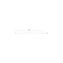 Noxion LED Rör T5 Avant Extreme (Mains AC) High Output 26W 3900lm - 840 Kallvit | 145cm - Ersättare 49W