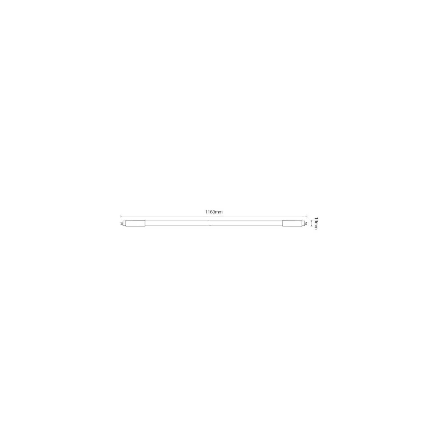 Noxion LED Rör T5 Avant Extreme (Mains AC) High Output 26W 3640lm - 830 Varm Vit | 115cm - Ersättare 54W