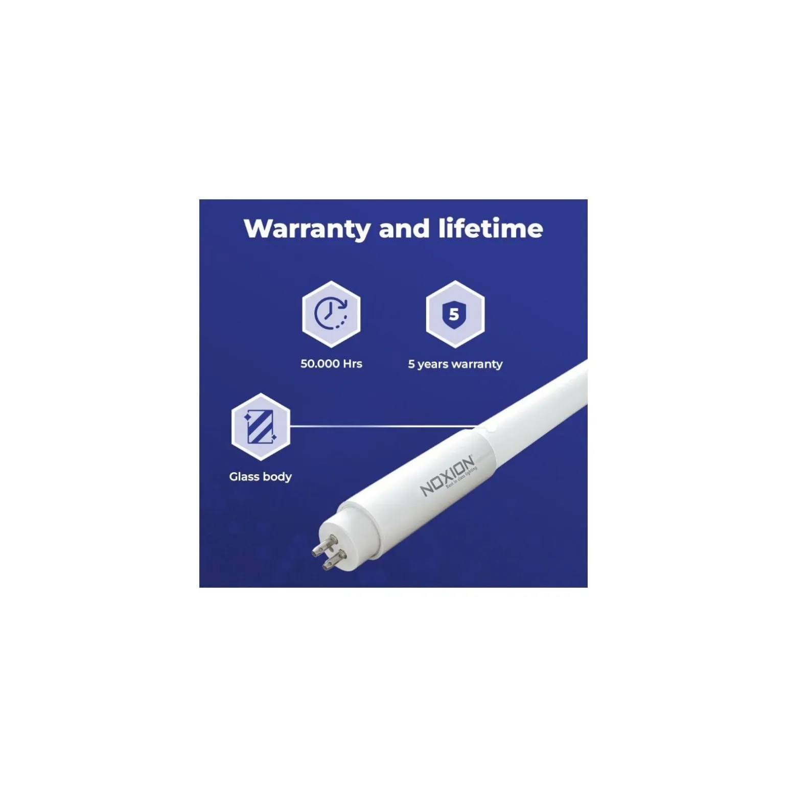 Noxion LED Rör T5 Avant Extreme (Mains AC) High Output 26W 3640lm - 830 Varm Vit | 115cm - Ersättare 54W