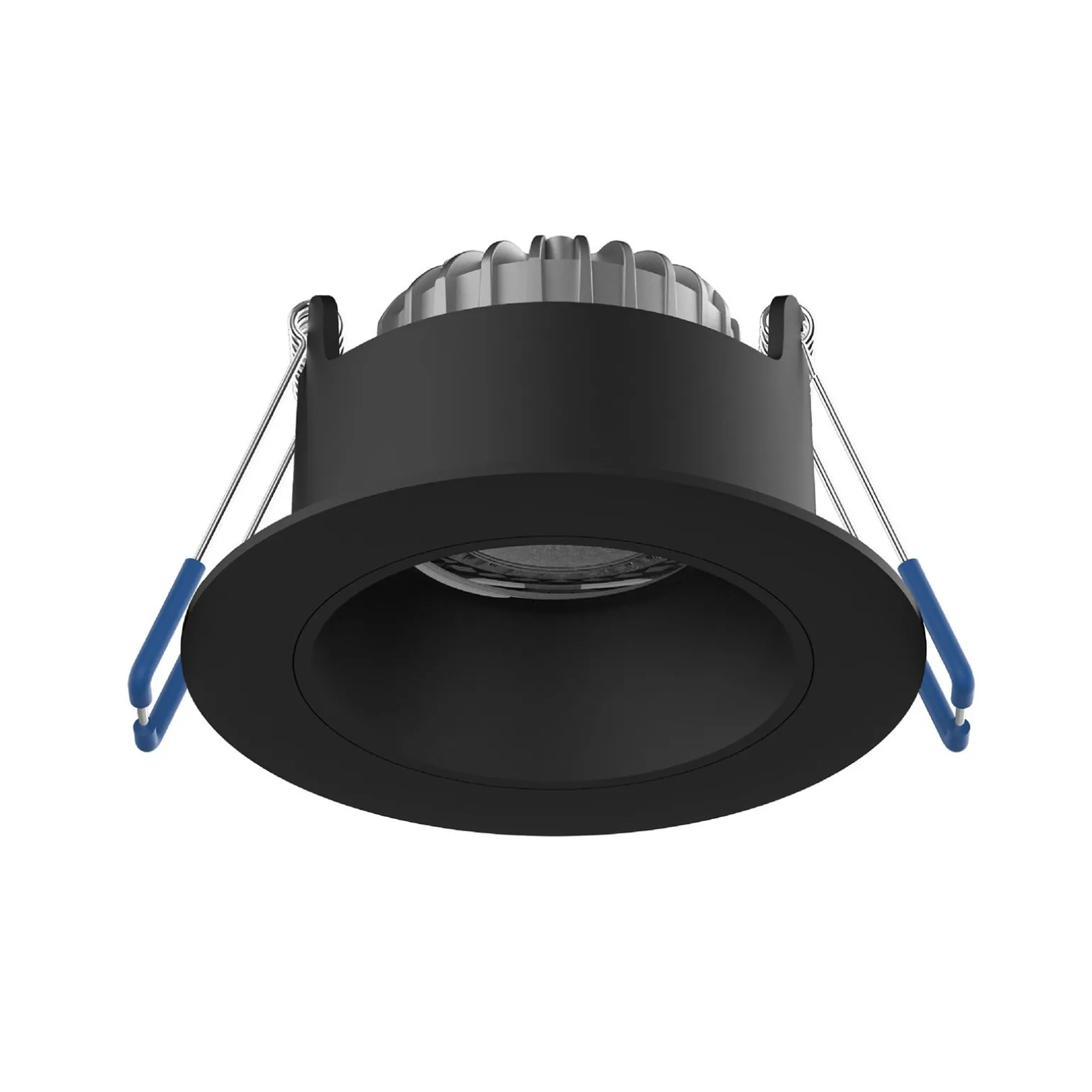Noxion LED Spot Ares Djup ring Svart 6W 540lm 927-940 3CCT - med Inre Ring Svart | Utskärning 68mm