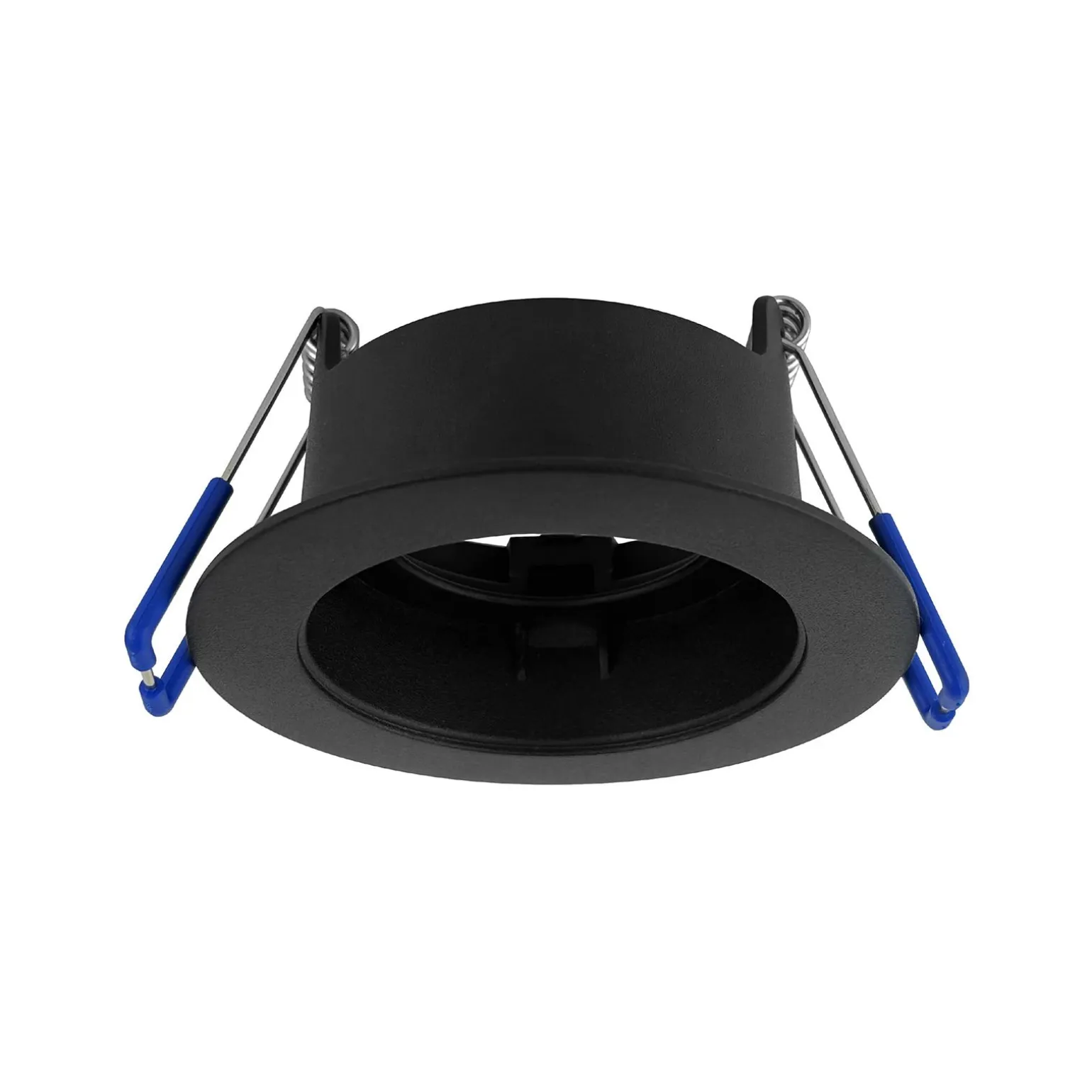 Noxion LED Spot Ares Djup Svart 6W 540lm 927-940 3CCT - med Inre Ring Vit | Utskärning 68mm