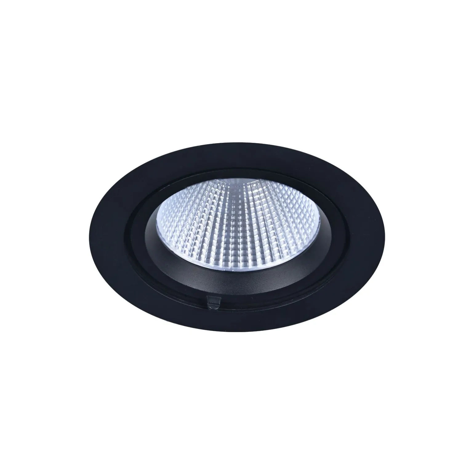Noxion LED Spot Forza V2 Aluminium Svart 28W 3300lm 36D - 930-940-957 CCT | 160mm - Utskärning 145mm - Bästa Färgåtergivning
