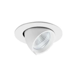Noxion LED Spot Forza V2 Aluminium Vit 32W 3700lm 36D - 930-940-957 CCT | 160mm - Utskärning 145mm - Bästa Färgåtergivning
