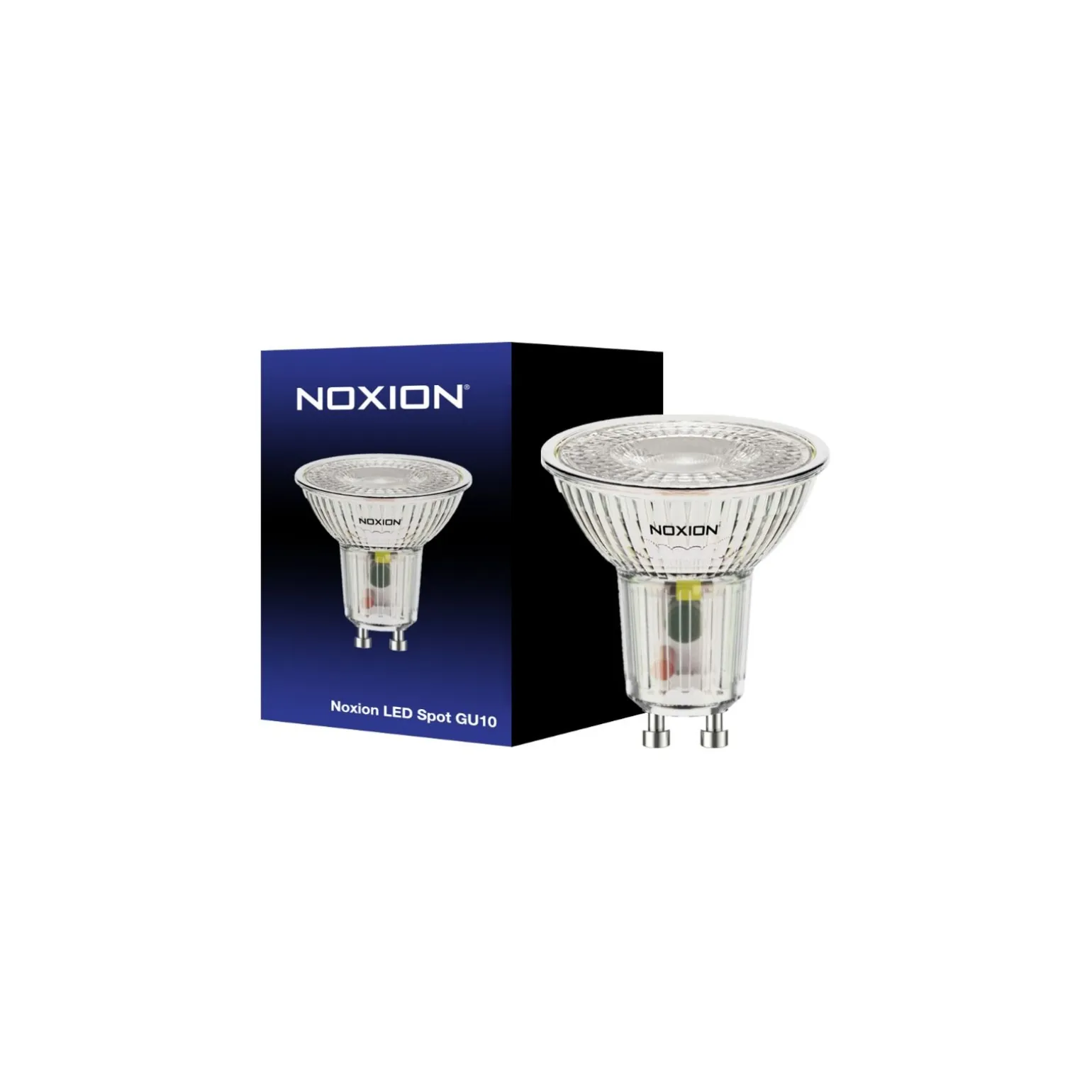 Noxion LED Spot GU10 PAR16 4.8W 450lm 36D - 827 Extra Varm Vit | Ersättare 65W
