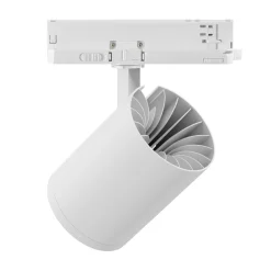 Noxion LED Spårbelysning 3-Fas Delta Pro Aluminium Vit 40W 4900lm 36D - 930-940-957 CCT | UGR <19