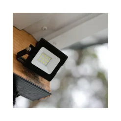 Noxion LED Strålkastare Beamy G3.1 Svart 30W 3300lm 110D - 830 Varm Vit | IP44 - Rörelse- och Ljussensor - Symmetrisk