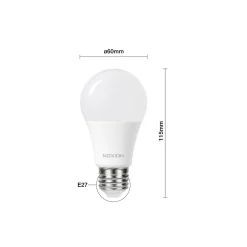 Noxion Lucent Classic Pro LED E27 Päron Matt 12.5W 1521lm - 840 Kallvit | Ersättare 100W
