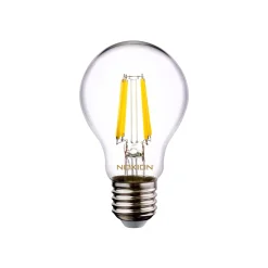 Noxion Lucent LED E27 Päron Filament Klar 7W 806lm - 840 Kallvit | Ersättare 60W