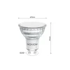 Noxion PerfectColor LED Spot GU10 PAR16 6.7W 650lm 120D - 940 Kallvit | Bästa Färgåtergivning - Dimbar - Ersättare 50W