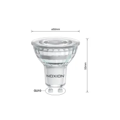 Noxion PerfectColor LED Spot GU10 PAR16 6.7W 575lm 36D - 940 Kallvit | Bästa Färgåtergivning - Dimbar - Ersättare 80W
