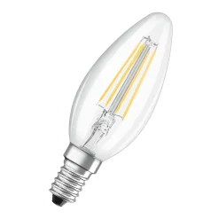 Osram Classic LED E14 Kronljus Filament Klar 5.5W 806lm - 827 Extra Varm Vit | Dimbar - Ersättare 60W