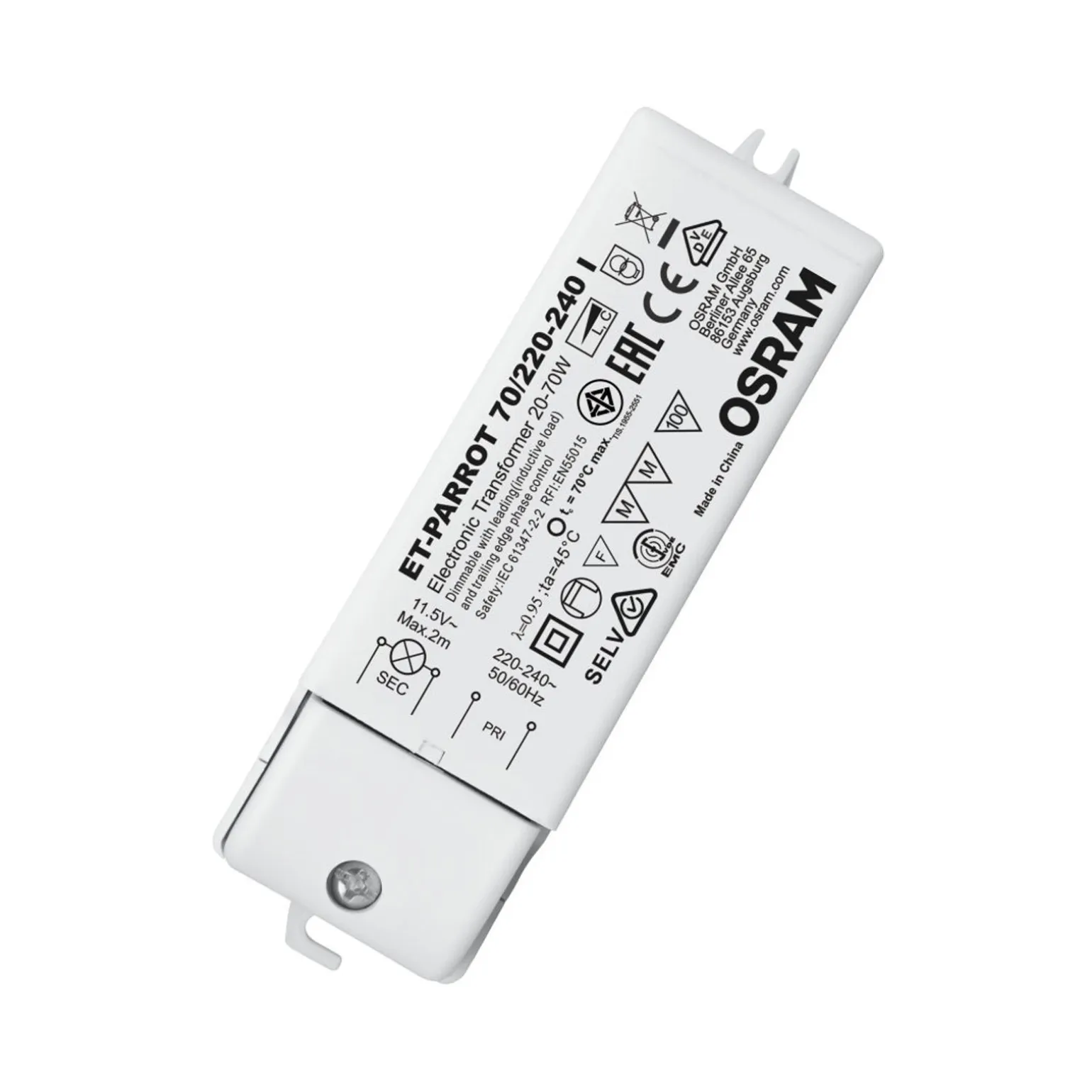 Osram Electronic transformator ET-PARROT 70/220-240 I