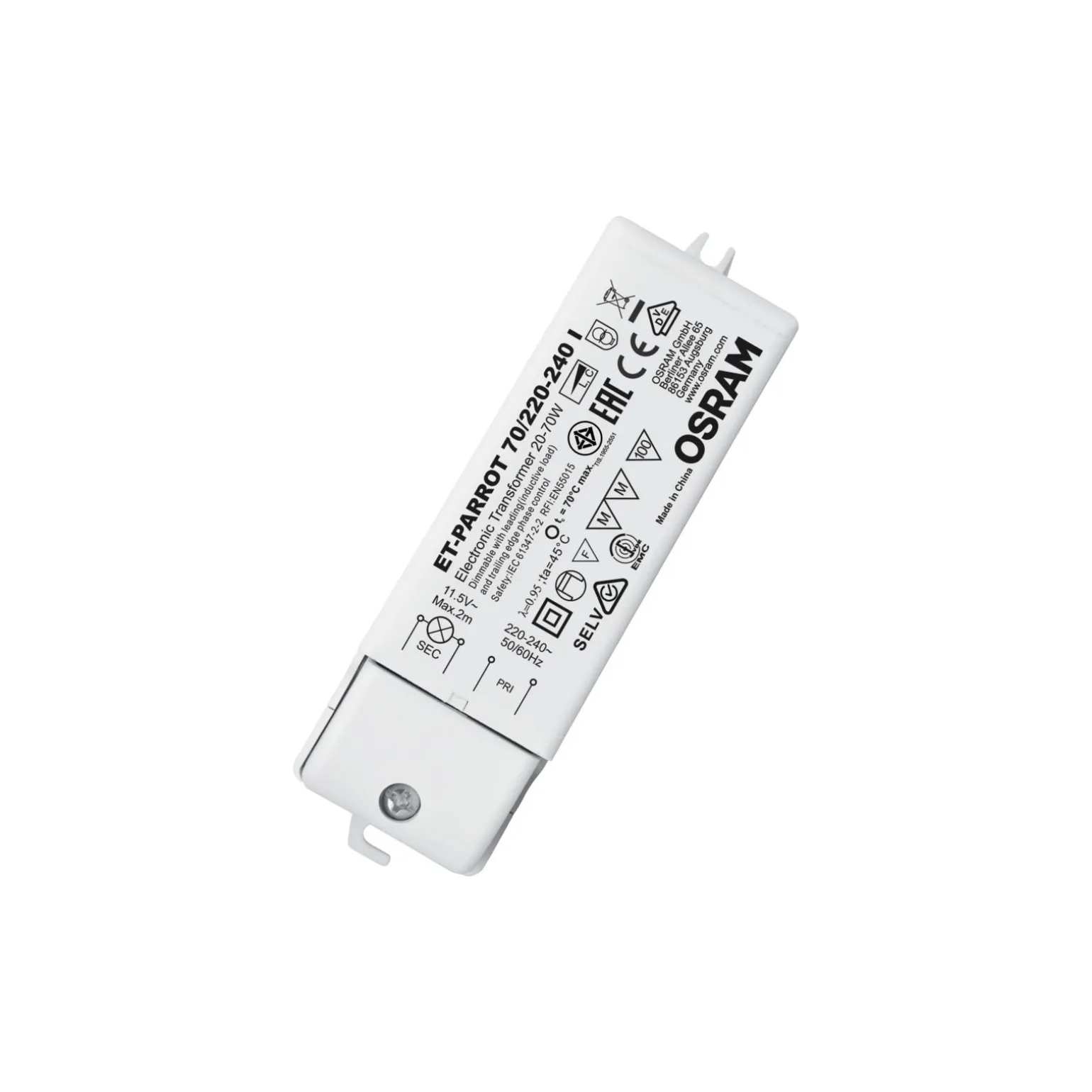 Osram Electronic transformator ET-PARROT 70/220-240 I