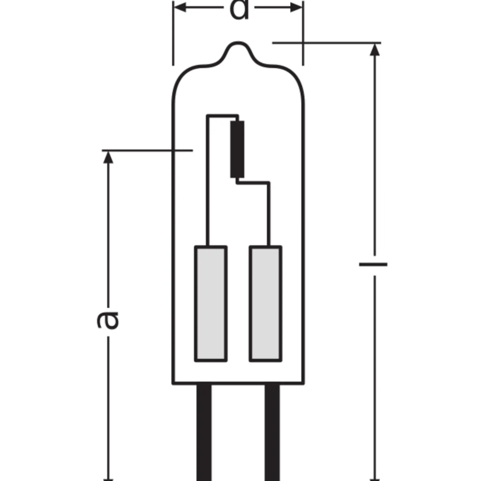Osram Halogen G4 Capsule Halostar Starlite 20 W