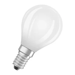 Osram LED Classic LED E14 Päron Filament Matt 1.2W 255lm - 840 Kallvit | Ersättare 25W