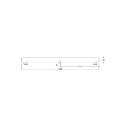Osram LEDinestra HD Lighting S14s 4.7W 470lm - 927 Extra Varm Vit | Bästa Färgåtergivning - Dimbar - Ersättare 40W